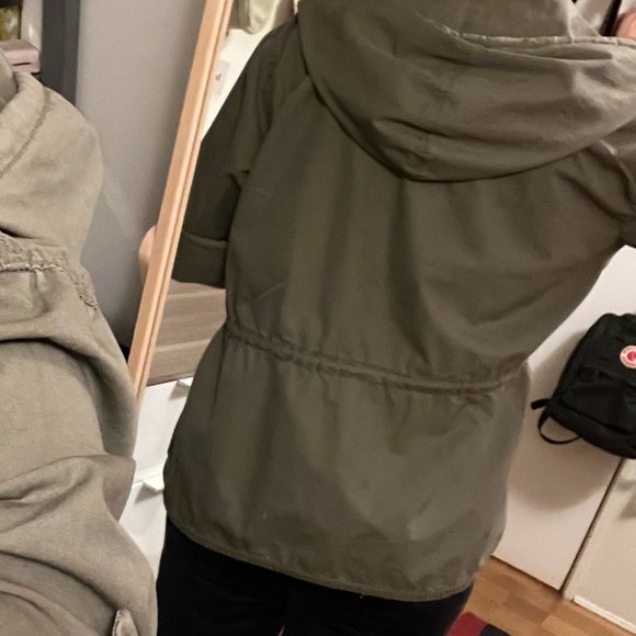 Michael Kors utility jacket army green sz M - Picture 8 of 9